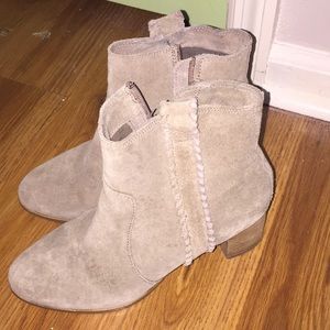 beige booties